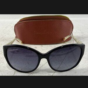 Tommy Bahama Women Sunglasses TB7043 Sandalous Black Marble White Gold Leaf 130